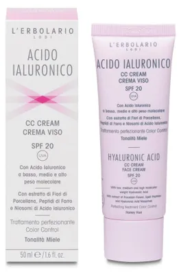 Immagine prodotto di Acido Ialuronico Cc Cream Miele Spf20 50 Ml