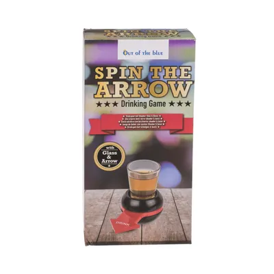 Obrázok produktu pre OOTB hra na pitie Spin the Arrow s pohárom na streľbu &amp