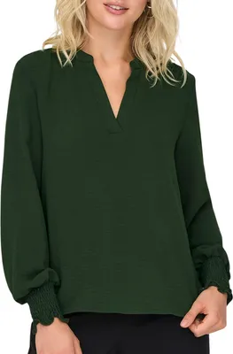 Produktbild von ONLY ONLMETTE V-NECK LS SMOCK TOP NOOS W Duffel Bag L