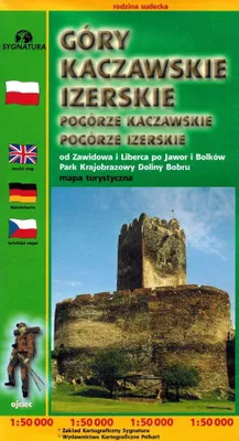 Obrázok produktu pre Kaczawské a Jizerské hory a ich výbežky. Turistická mapa. Cartomedia
