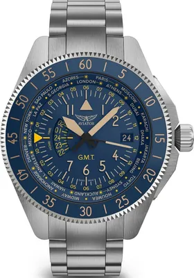 Produktbild von Uhr Men's Silver Aviator-V.1.37.0.304.5