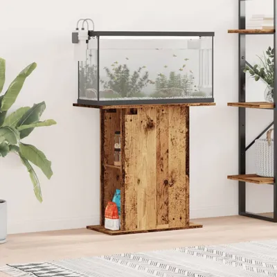 Produktbild von Möbel Aquariumständer Altholz 36x75x72,5 cm Holzwerkstoff - Sonstiges Aquarienzubehör &19433