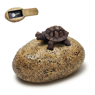 Image de Cache à clés d'extérieur - Pierre réaliste