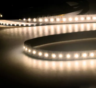 Produktbild von ISOLED LED CRI930 CC Flexband Streifen, 24V, 12W, IP20, warmweiß, 15m Rolle, 120 LED/m