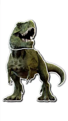Produktbild von Sanders & Sanders Wandtattoo Dinosaurier Grün 20 x 14 cm