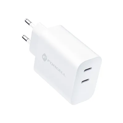 Zdjęcie produktu dla Ładowarka Forcell NETZ ze złączem USB typu C - 3A 35W z funkcją ładowania PD i Quick Charge 4.0