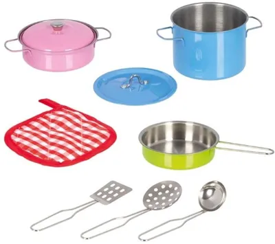 Produktbild von Kochset, farbenfroh