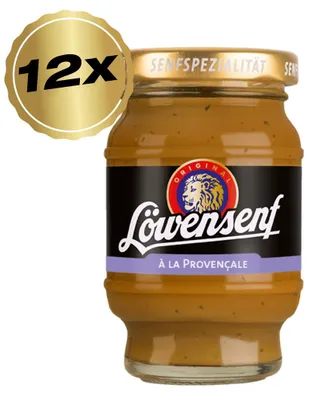 Produktbild von Löwensenf Senfspezialität Provencale Tönnchen - 12x 100ml