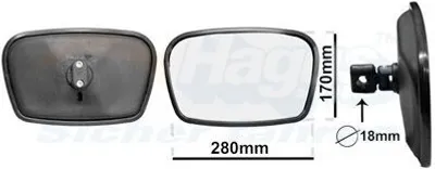 Immagine prodotto di VAN WEZEL 8215 Specchio esterno