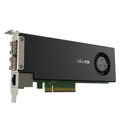 Image de Carte réseau Mikrotik CCR2004-1G-2XS-PCIe 2x 25G SFP RouterOS L6