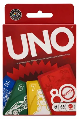 Produktbild von Mattel JGK30 - Uno - Ruby Red - Sonderedition, 80 Jahre Mattel