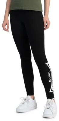 Image de Femmes Leggings SHUSTOKE Black S Lonsdale