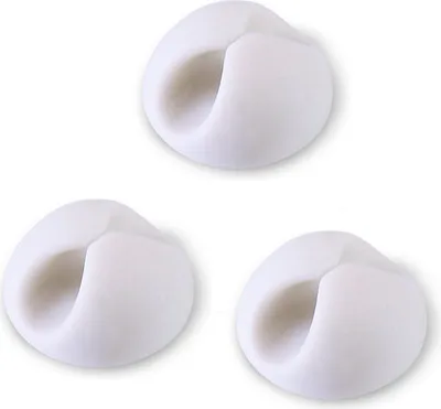 Image de INF Support de câble, paquet de 3 Blanc