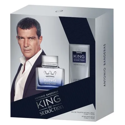 Obrázok produktu pre Antonio Banderas King Of Seduction Woda toaletowa, 50 ml + Balsam po goleniu 50 ml