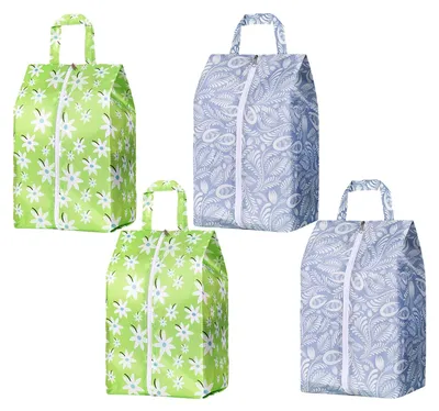 Produktbild von Omgoods – Set aus 4 Reise-Schuhbeuteln, wasserdicht und staubdicht