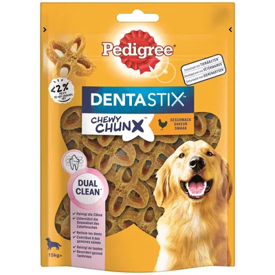 Produktbild von Pedigree, Dentastix Chewy Chunx Maxi, Große Hundeleckerlis, 1 Stück