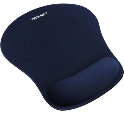 Obrázok produktu pre Podložka pod myš s gélom, ergonomická, vodeodolná, modrá