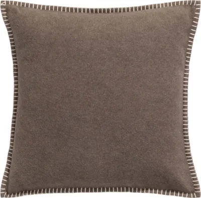 Produktbild von David Fussenegger Kissenhülle Sylt 'Uni' 50 x 50 cm Fango - Braun