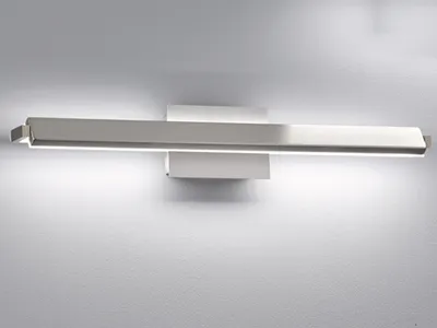 Produktbild von Fischer&Honsel Pare TW Wandleuchte, Metall, 21 W, nickelfarben