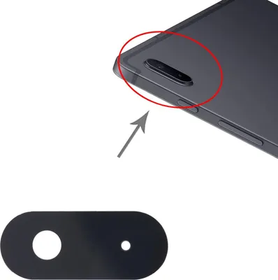 Produktbild von Für Samsung Galaxy Tab S7 FE SM-T730  SM-T736B Kamera Linse Rückseite Ersatzteil