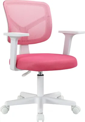Produktbild von SVITA JOY Kinderschreibtischstuhl höhenverstellbar Drehstuhl mit Rollen Bürostuhl Kinder Pink