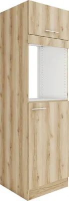 Produktbild von Optifit Backofenhochschrank mit Tür Kühlumbauschrank für 158er Einbaukühlschrank Livorno290 BxTxH 60 x 57,1 x 206,8 cm w