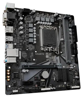 Zdjęcie produktu dla GIGABYTE H610M S2H DDR4, Intel, LGA 1700, Intel® Celeron®, Intel® Core™ i3, Intel® Core™ i5, Intel® Core™ i7, Intel® Core™ i9, Intel® Pentium®, LGA 1700, DDR4-SDRAM, 64 GB
