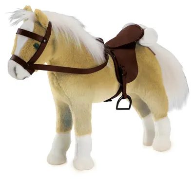 Produktbild von GÖTZ Puppenmanufaktur Int. Gmb Götz 3401926 Pferd Haflinger mit Sattel, 42-50cm Sonstige