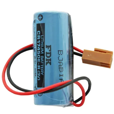 Produktbild von Lithium Batterie CR17450E-R Size A, LX98L-0031-0012, mit Kabel und Stecker, Fanuc A98L-0031-0012 Batterie, Stecker beachten, vergleichen