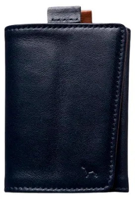 Produktbild von Mini-Geldbörse: Kompakte Mini-Geldbörse für Karten. Schlankes Taschen-Design für den täglichen Gebrauch. Kleines Profil mit schnellem Kartenzugriff und sicherem Verschluss, Ultra Navy