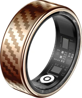 Produktbild von INF RWFIT Smart Ring: Wasserdicht, Herzfrequenz, Schlaf, Fitness Tracker Roségold 10