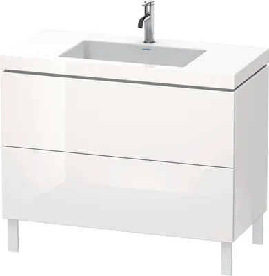 Produktbild von Duravit Duravit Waschtischunterbau L-CUBE WT Vero Air 698x1000x480mm 1 HL we hgl