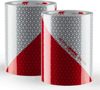 Produktbild von Dreifke® Aufkleber, Warnmarkierung ORAFOL Magnetfolie refl. RA2 C, Set 2 Zusc...