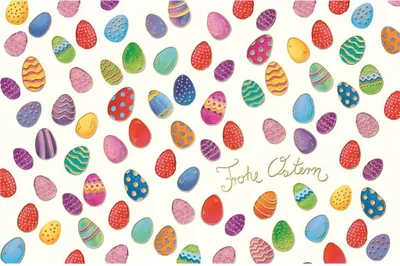 Produktbild von Ostern - Naturkarton - Glückwunschkarte im Format 11,5 x 17