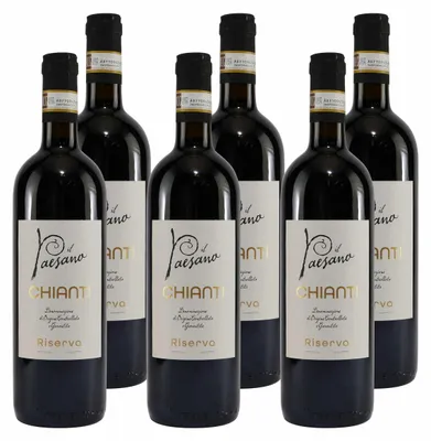 Produktbild von IL Paesano Chianti Riserva DOCG -trocken- (6 x 0,75L)