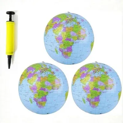 Immagine prodotto di Set di mappamondo interattivo, 3 pezzi