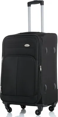 Produktbild von Beibye Weichgepäck-Trolley 4 Rollen, 74 cm, 115 Liter, 4,2 kg, Dehnfalte, schwarz