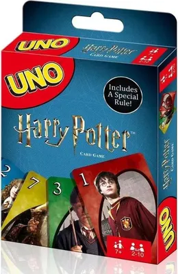 Obrázek produktu pro Zábavná karetní hra UNO Harry Potter.