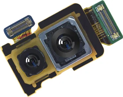 Produktbild von Clappio, Ersatzteil Rückkamera Modul + Flexkabel für Samsung Galaxy S10e, Schwarz