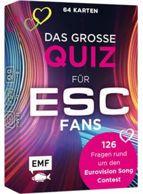 Produktbild von Kartenspiel: Das große Quiz für ESC-Fans