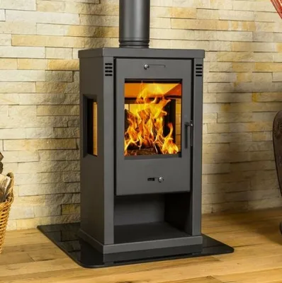 Produktbild von Kaminofen Ofen Holzofen Victoria Vision 7,5kW BimschV2 EEK- A+ Dauerbrenner