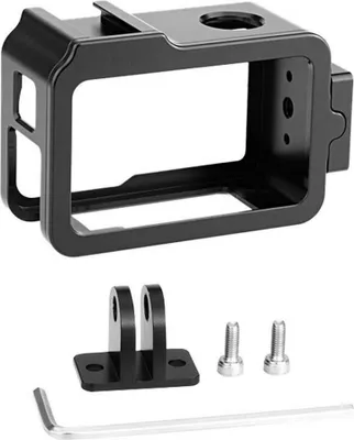 Produktbild von Puluz Metal Cage with Cold Shoe PULUZ for DJI Osmo Action 4/3