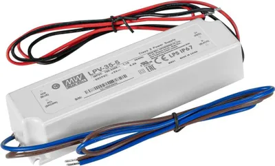 Produktbild von MEANWELL Schaltnetzteil 30W / 5V IP67 (51405140)
