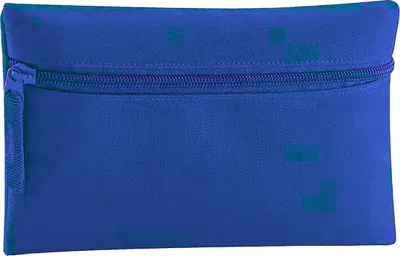Produktbild von Quadra Classic Federtasche Stiftmappe Federmappe mit Reißverschluss BC3782 (Einheitsgröße) (Hellblau)