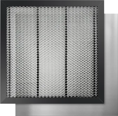 Obrázek produktu pro Laserový gravírovací stroj Pracovní stůl Honeycomb Ocelová deska Platforma pro laserový stroj Čisté řezací práce 300x300x22mm Jemný stůl pro řezání dřeva / kůže / kovu / akrylu