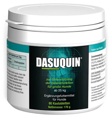 Produktbild von Dasuquin L 80 Kautabletten | für grosse Hunde | Gelenke & Bewegungsapparat