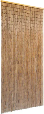Image de Rideau de porte Bambou 90 x 200 cm