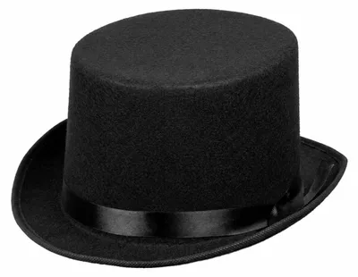 Produktbild von Zylinderhut Colin schwarz – Klassischer Hut für Gentleman Kostüm, Karneval & Party
