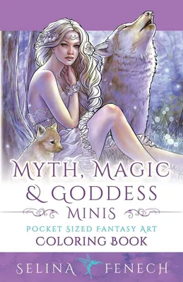 Produktbild von Myth, Magic, and Goddess Minis - Pocket Sized Fantasy Art Coloring Book