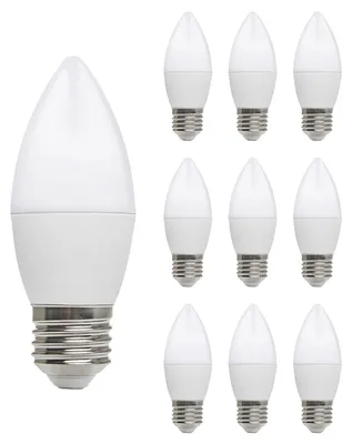 Produktbild von Kobi E27 LED-Lampe B35 9W 806lm 6500K tageslichtweiß 10 Stück
